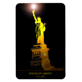 Estatua del imán flexible de la libertad