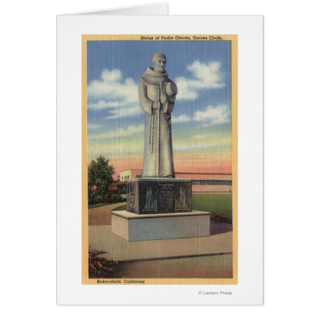 Estatua del padre Garces en el Círculo de Garces (Frente)