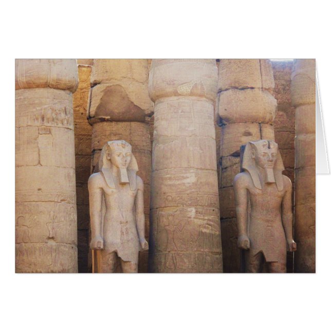 Estatua del Pharaoh Ramses II, Luxor Temple (Anverso (Horizontal))