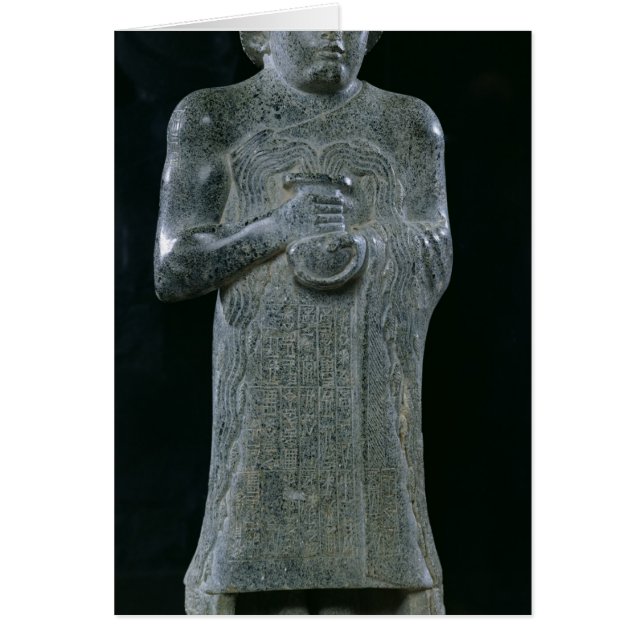 Estatua del Príncipe Gudea, c.2150 a.C. (Frente)
