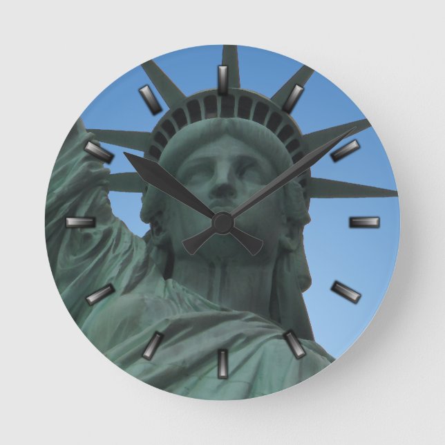Estatua del reloj de Nueva York (Anverso)