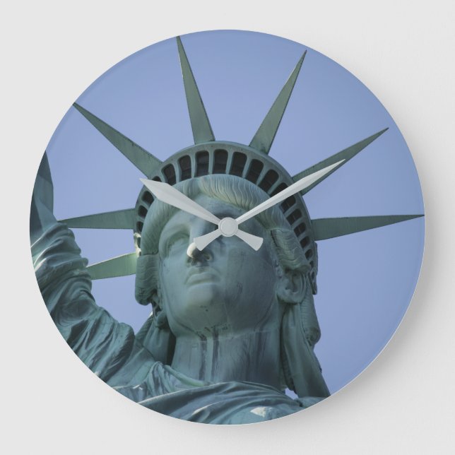 Estatua del reloj de pared de la libertad (Anverso)