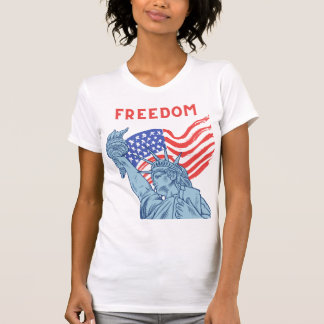 Estatua Personalizada De La Camiseta De La Liberta