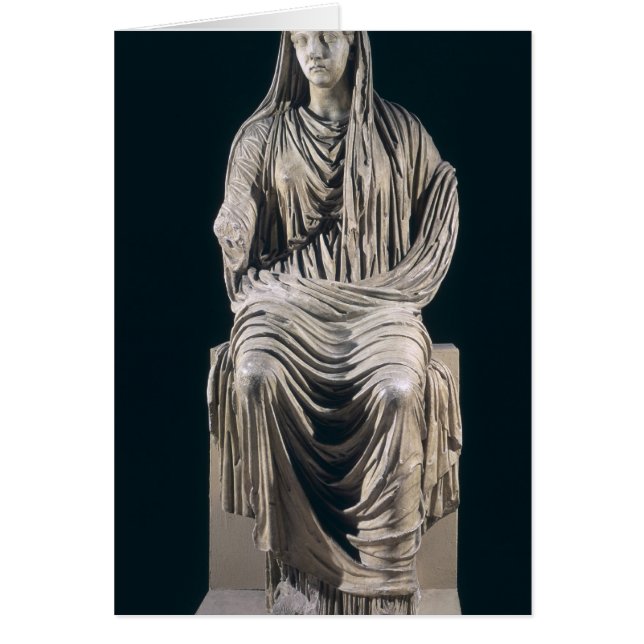 Estatua póstuma de Livia de Velleia (Frente)