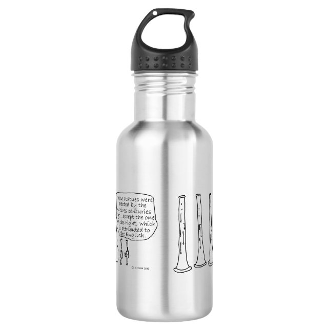 Estatuas de Oboe Botella de agua de acero inoxidab (Anverso)