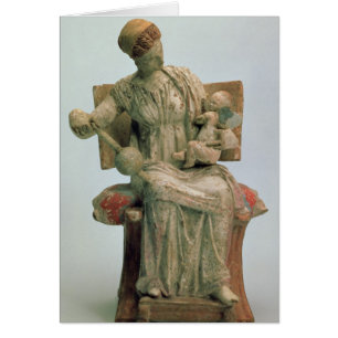 Estatuilla del Aphrodite que juega con eros