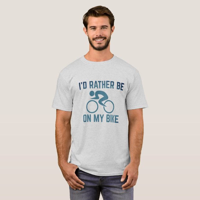 Esté bastante en mi camiseta de la bici (Anverso completo)