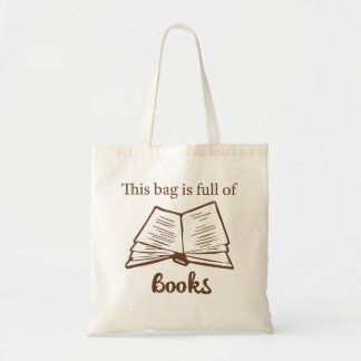 Este bolso es lleno de libros - la bolsa de libros