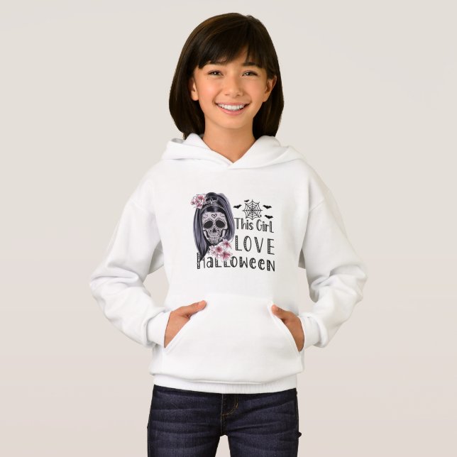 Este Chica ama Halloween (Anverso completo)