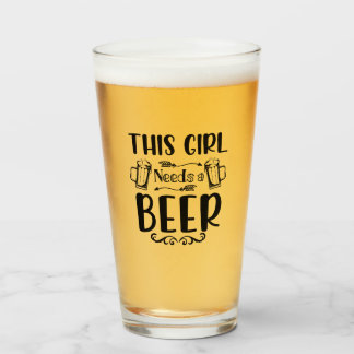 Este Chica necesita una cerveza