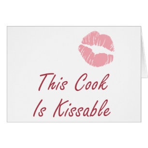 Este cocinero es kissable