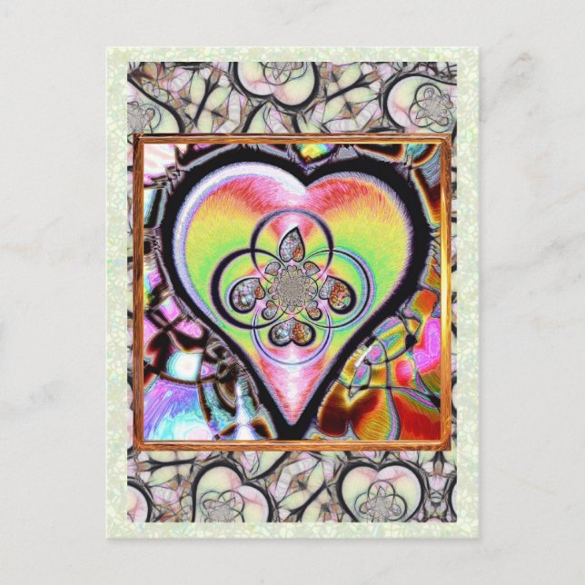 Este Corazón Mío, postal (Anverso)