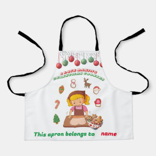 Este delantal pertenece a. Navidades Apron