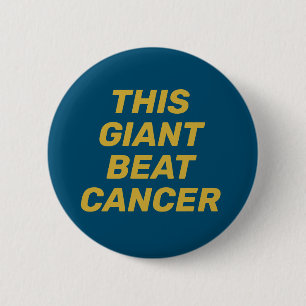 Este enorme botón de cáncer de golpes