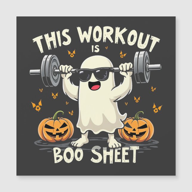 Este Entrenamiento Es Divertido Fitness de Hallowe (Anverso)