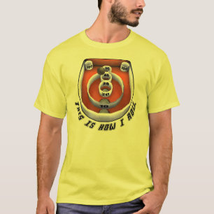 Éste es cómo ruedo la camiseta de la bola de Ske