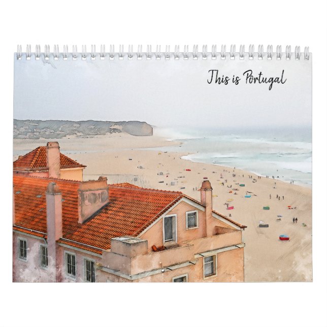Este es el calendario de Portugal (Tapa)