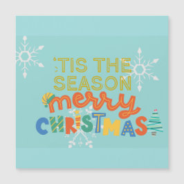 Este es el colorido imán navideño de la temporada