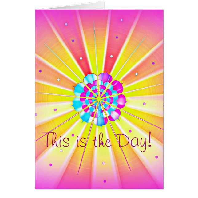 ¡Éste es el día! (Frente)