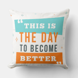 Este es el día para ser mejor almohada