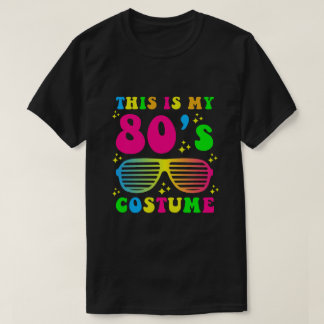 Este es el Fiesta de mi camiseta de 80 con disfrac
