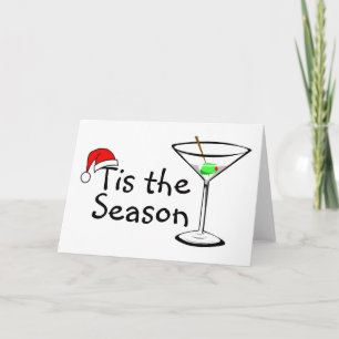 Este Es El Navidad De Bebidas Martini De Temporada