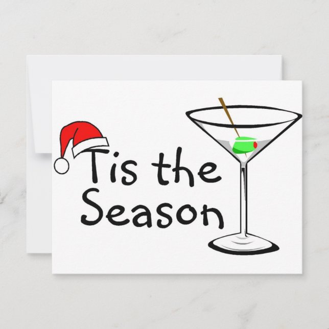 Este Es El Navidad De Bebidas Martini De Temporada (Anverso)