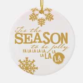 Este es el ornamento personalizado de la festivida