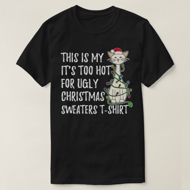 Este es mi calor para el suéter de los Navidades f (Diseño del anverso)