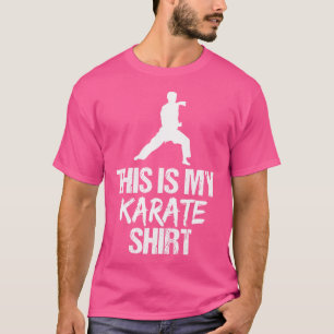 Este Es Mi Camisa Karate - Gracioso Regalo De Kara
