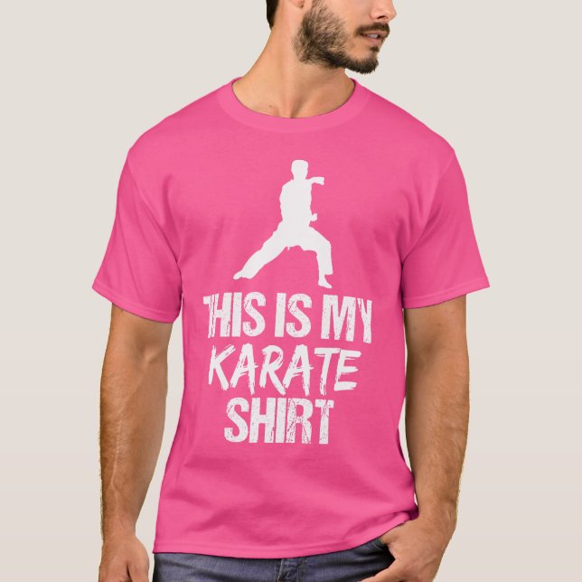 Este Es Mi Camisa Karate - Gracioso Regalo De Kara (Anverso)