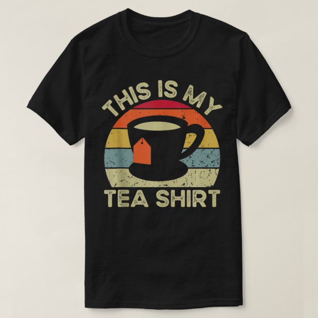 Este Es Mi Camiseta De Té Graciosamente Bebida De  (Diseño del anverso)