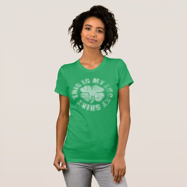 Este Es Mi Día De La Afortunada Camisa St Patricks (Anverso completo)