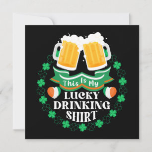 Este Es Mi Día De San Patricio De La Suerte Beber