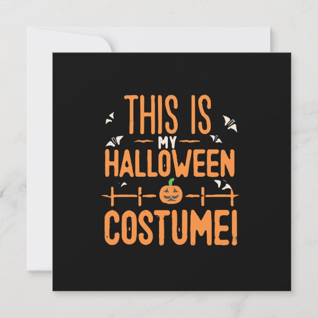 Este Es Mi Disfraz De Halloween (Anverso)