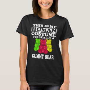 Este es mi disfraz humano, soy una camiseta de oso
