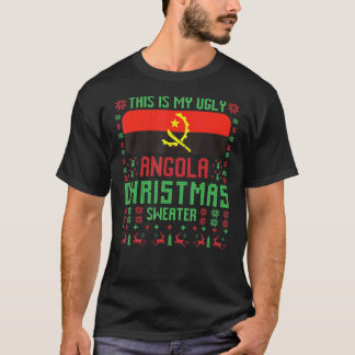 Este es mi feo Navidad angoleño suéter F angoleño