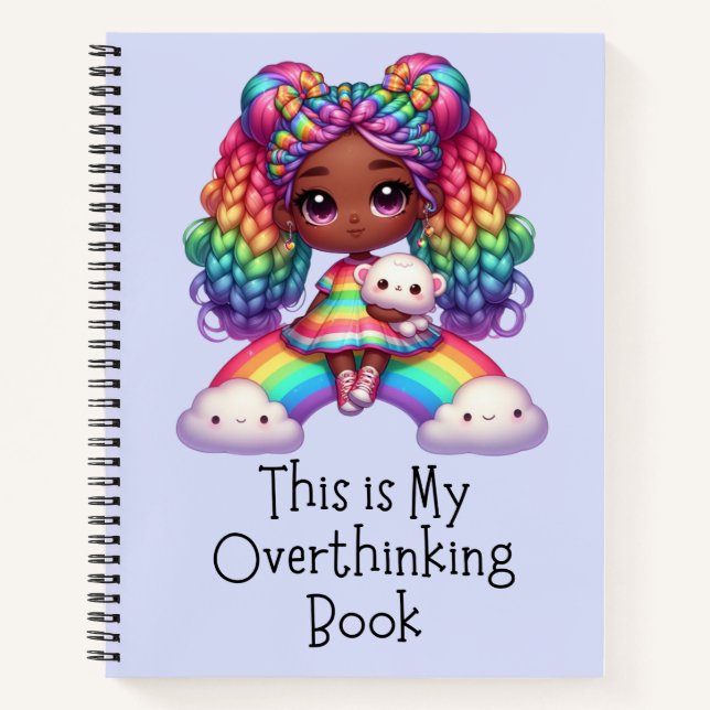 Este Es Mi Libro De Excedentes Pensamientos - Cute (Anverso)