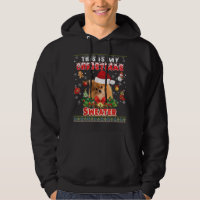 Este Es Mi Navidad Sweater Pomeranian Dog Ugly M