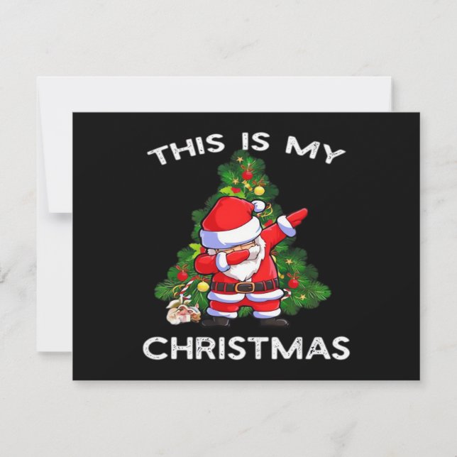 Este Es Mi Papá Noel Divertido De Navidad (Anverso)