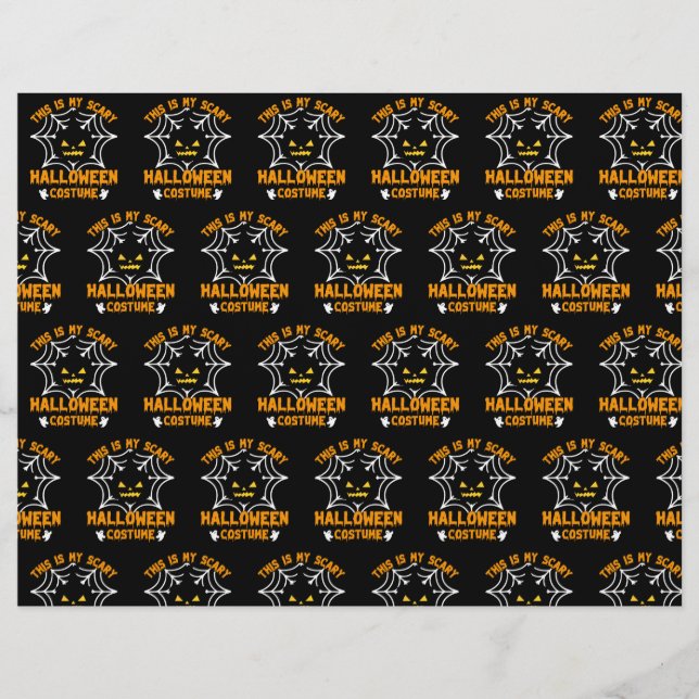 Este es mi Papel para Álbum de Recortes de Disfraz (Frente)