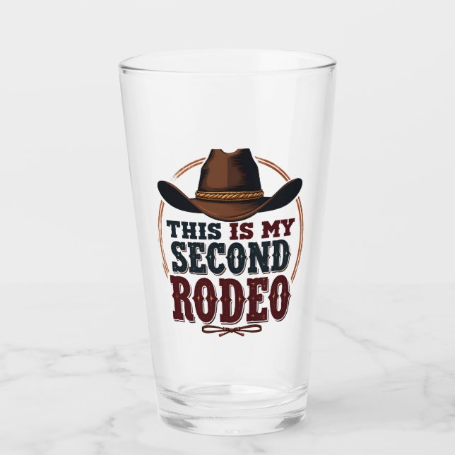 Este es mi segundo Rodeo Cowboy Gorra Occidental (Anverso)