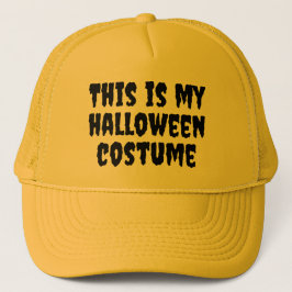 Este es mi sombrero de camionero de disfraces de H