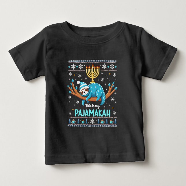 Este es mi suéter feo de los judíos de Pajamakah (Anverso)