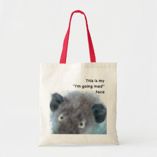 éste es mi "yo es" la bolsa de asas enojada de la