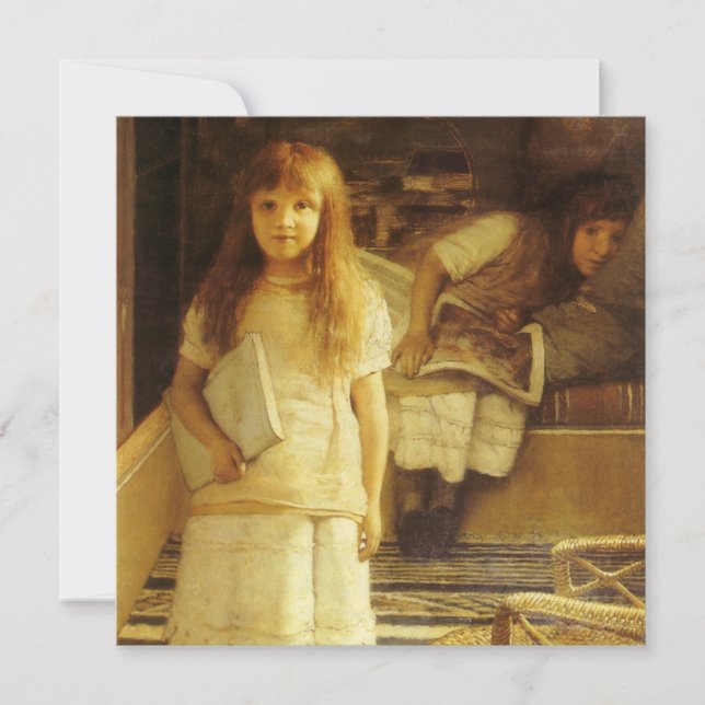 Este es nuestro rincón por Sir Lawrence Alma Tadem (Anverso)