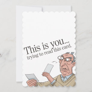 Este Es Tu Intento De Leer Esta Tarjeta Graciosa P