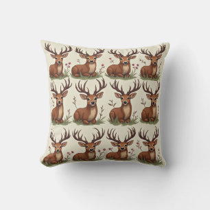 Este es un cojín de almohada para ciervos.