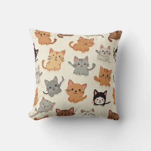 Este es un cojín de almohada para el gato.