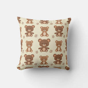 Este es un cojín de almohada para el oso.